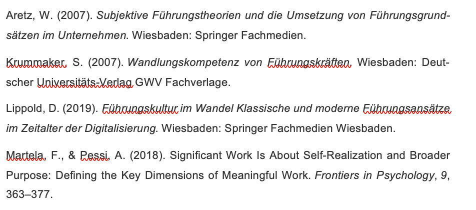 dissertation apa literaturverzeichnis